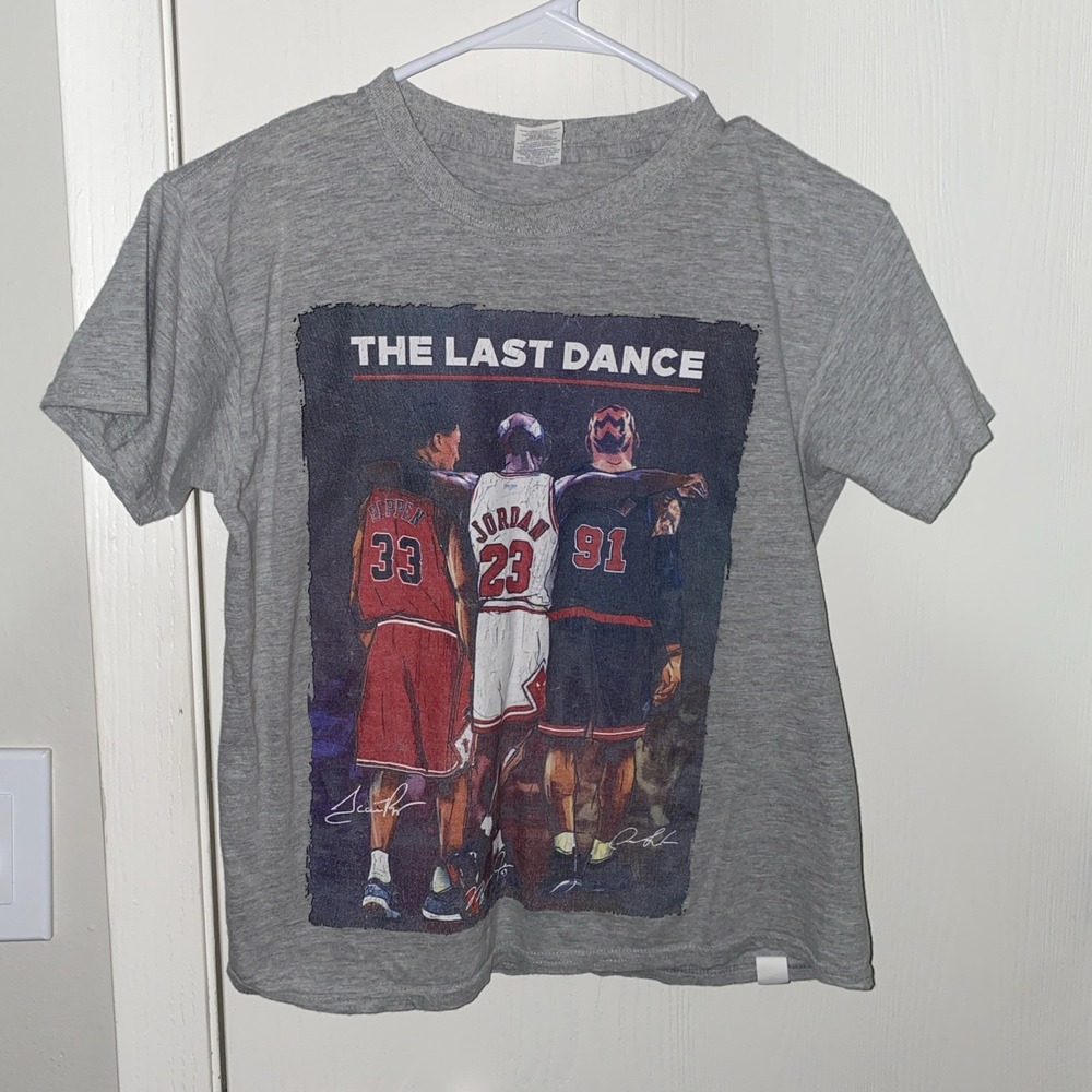 Youth The Last Dance Jordan Pippin‎ Rodman T-shirt Basketball Gildan